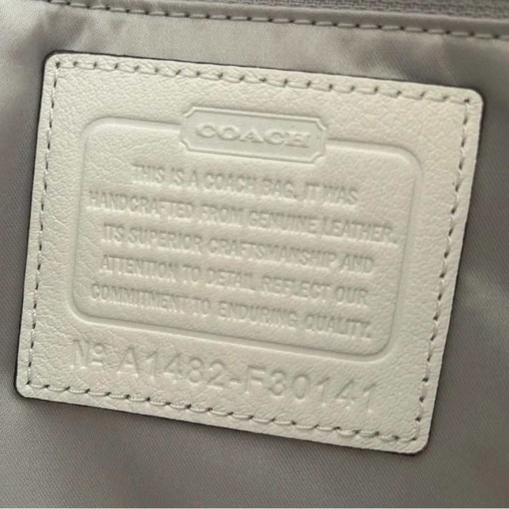 EUC COACH TAYLOR MIXED EXOTIC FLAP SHOULDER BAG - Picture 6 of 10